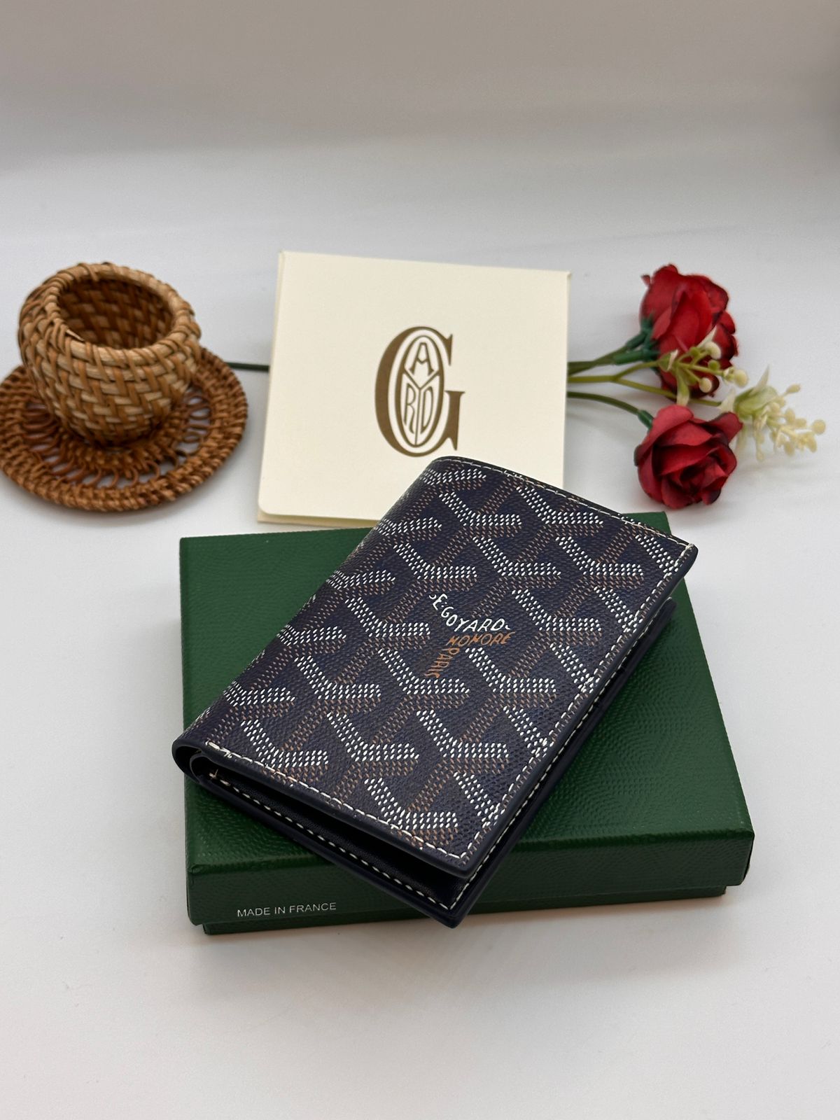 Goyard Wallet - Navy