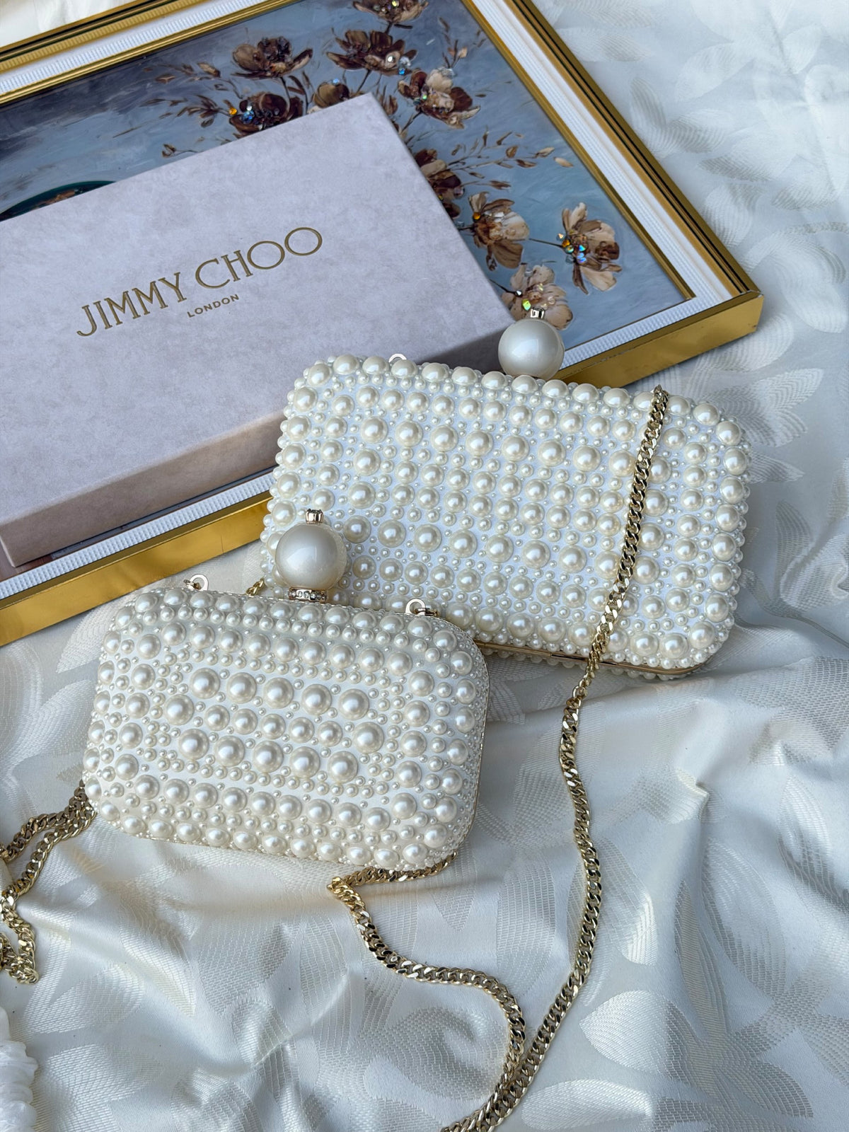 Jimmy Choo Clutch - White
