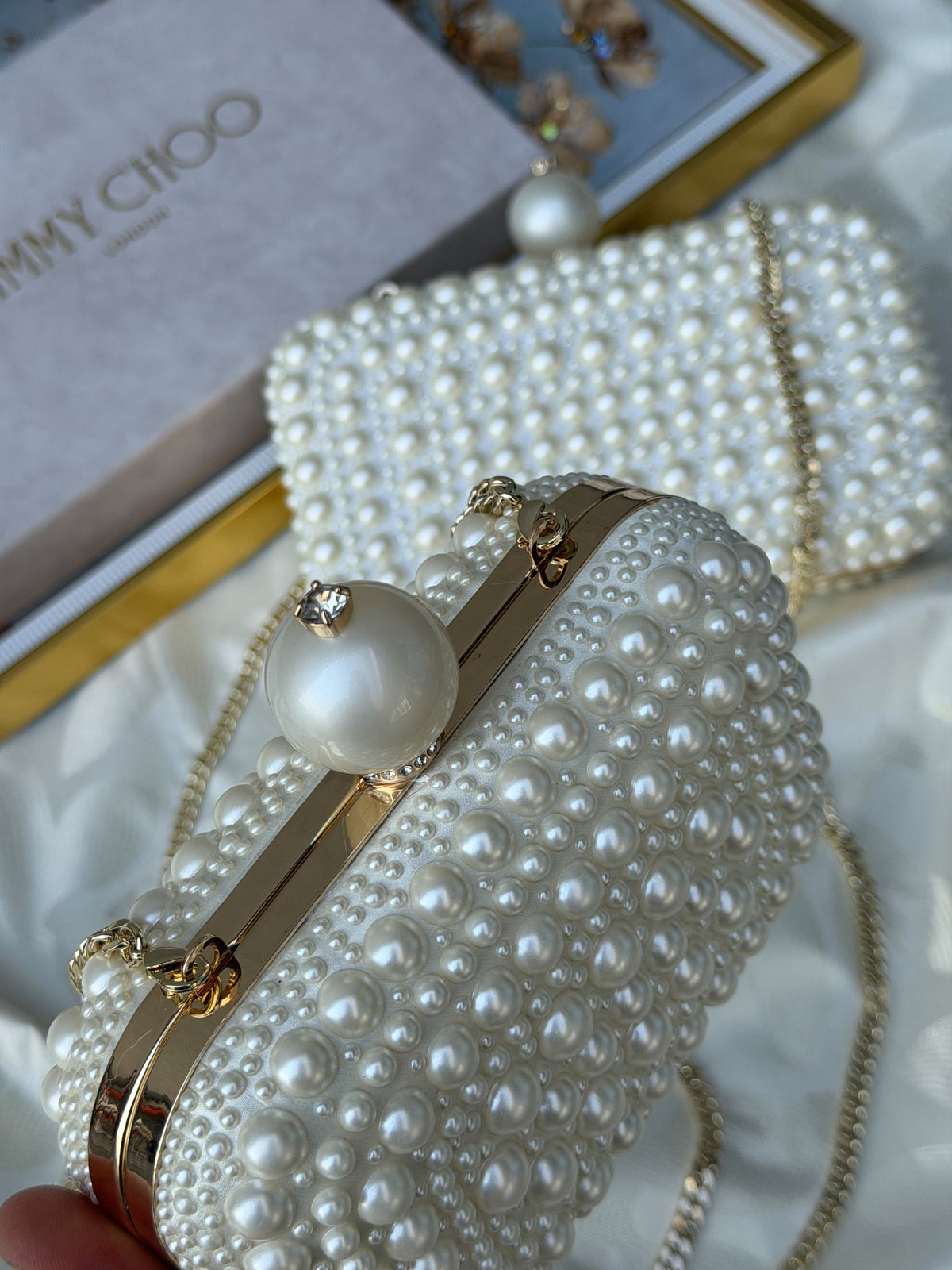 Jimmy Choo Clutch - White