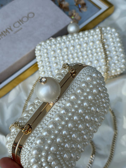 Jimmy Choo Clutch - White