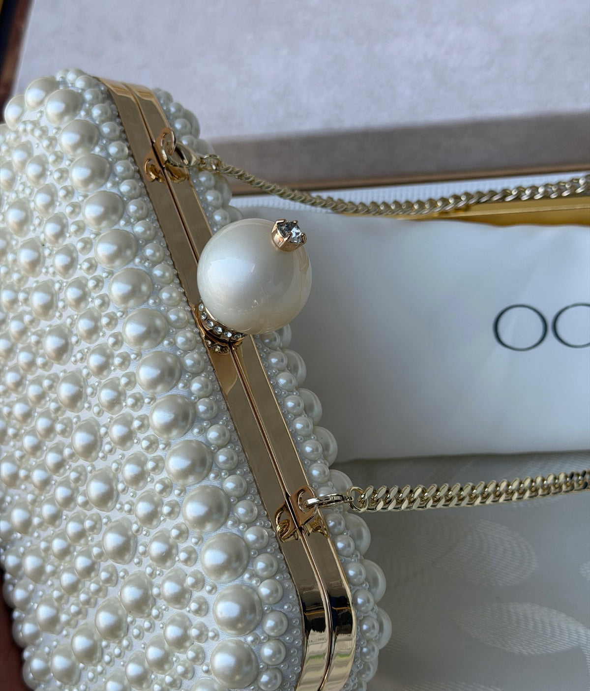 Jimmy Choo Clutch - White