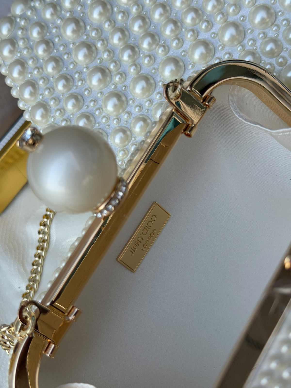 Jimmy Choo Clutch - White