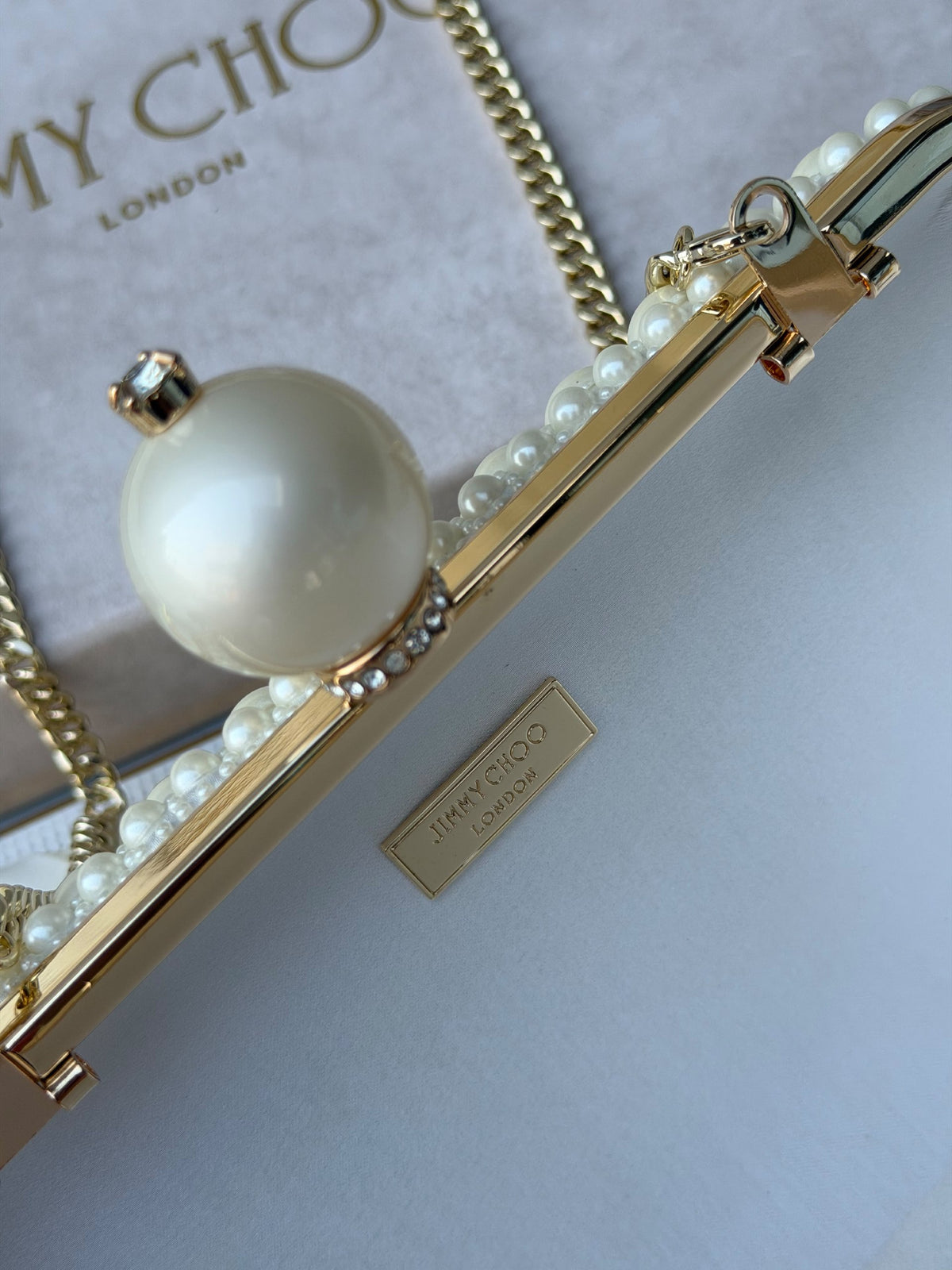 Jimmy Choo Clutch - White