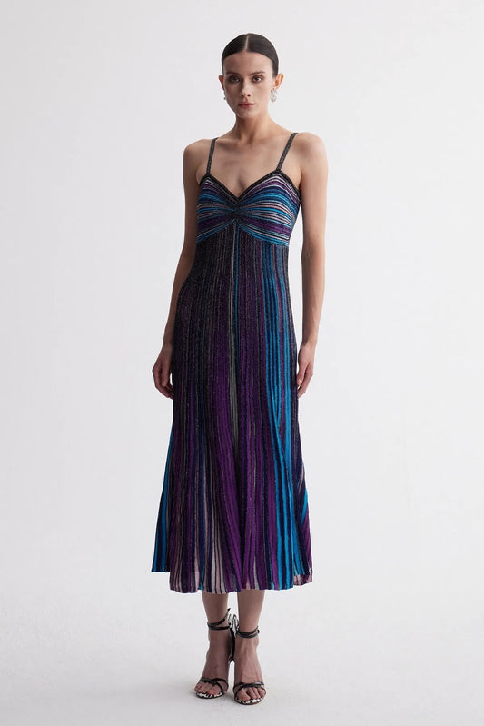 Missoni Dress - Blue & Purple