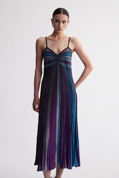 Missoni Dress - Blue & Purple