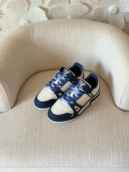 Louis Vuitton Sneakers - Blue & White