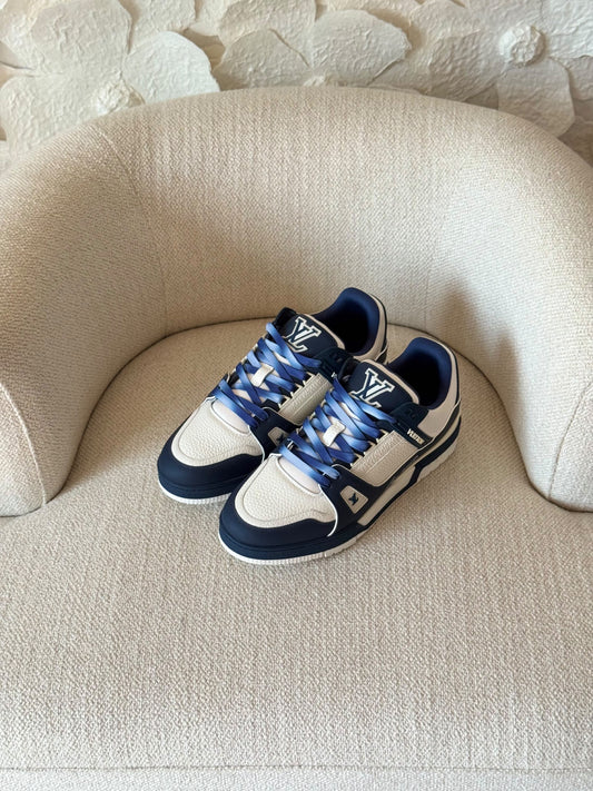 Louis Vuitton Sneakers - Blue & White