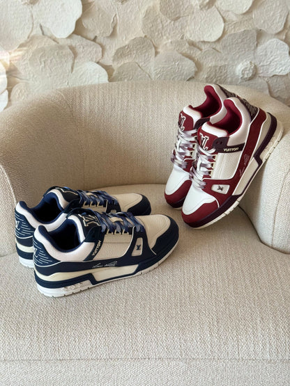Louis Vuitton Sneakers - Blue & White