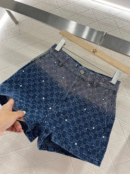 Gucci Shorts - Navy Monogram