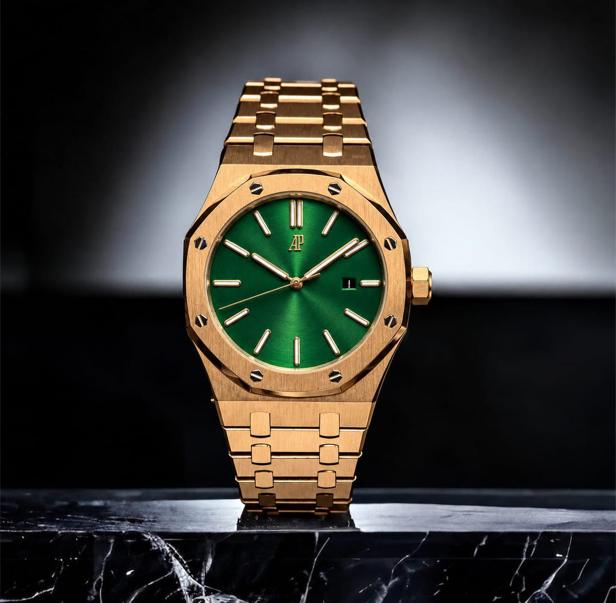 Audemars Piguet Watch Minimal Baton-Index Dial - 