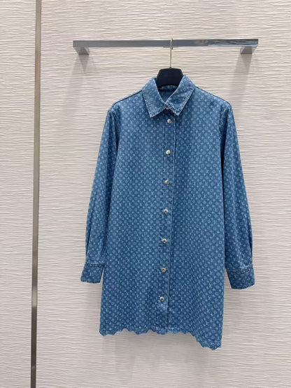 Louis Vuitton Dress - Blue Monogram