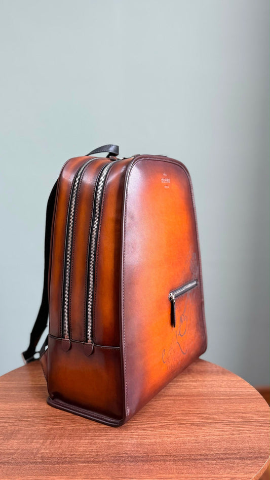 Berluti Backpack - Brown