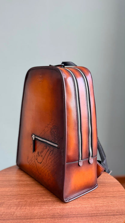 Berluti Backpack - Brown