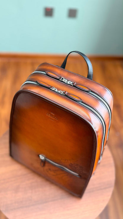 Berluti Backpack - Brown