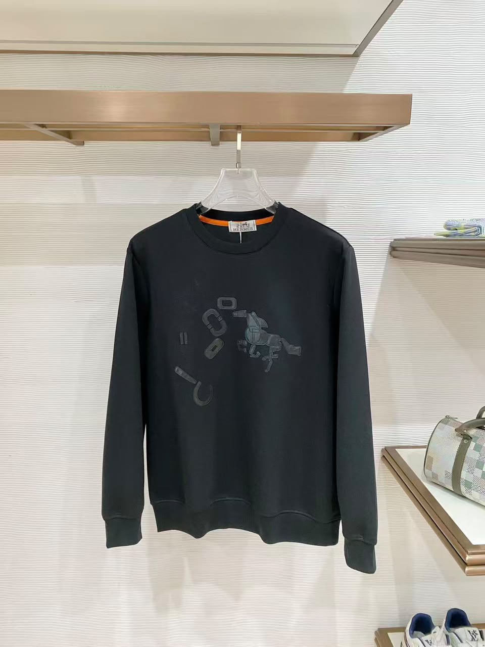 Hermes Sweatshirt - Black