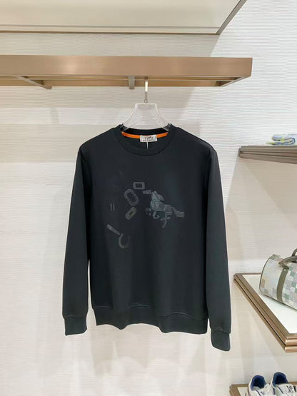 Hermes Sweatshirt - Black