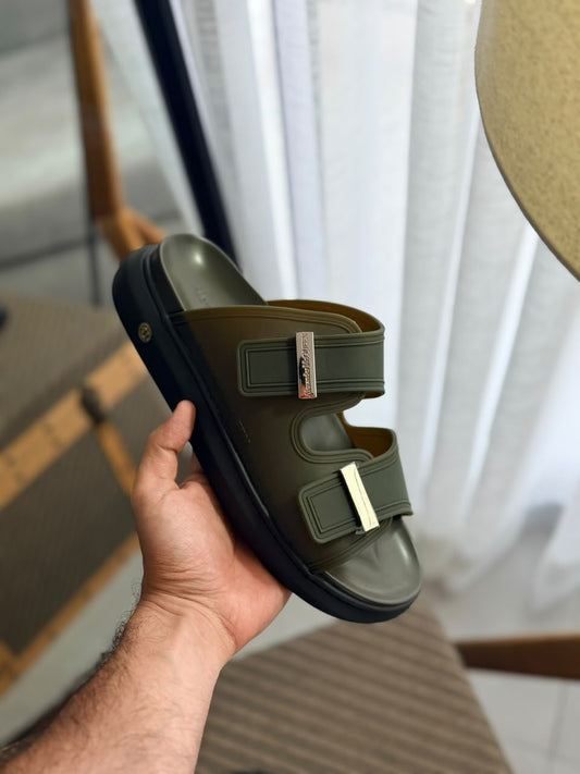 Alexander McQueen Slippers - Green