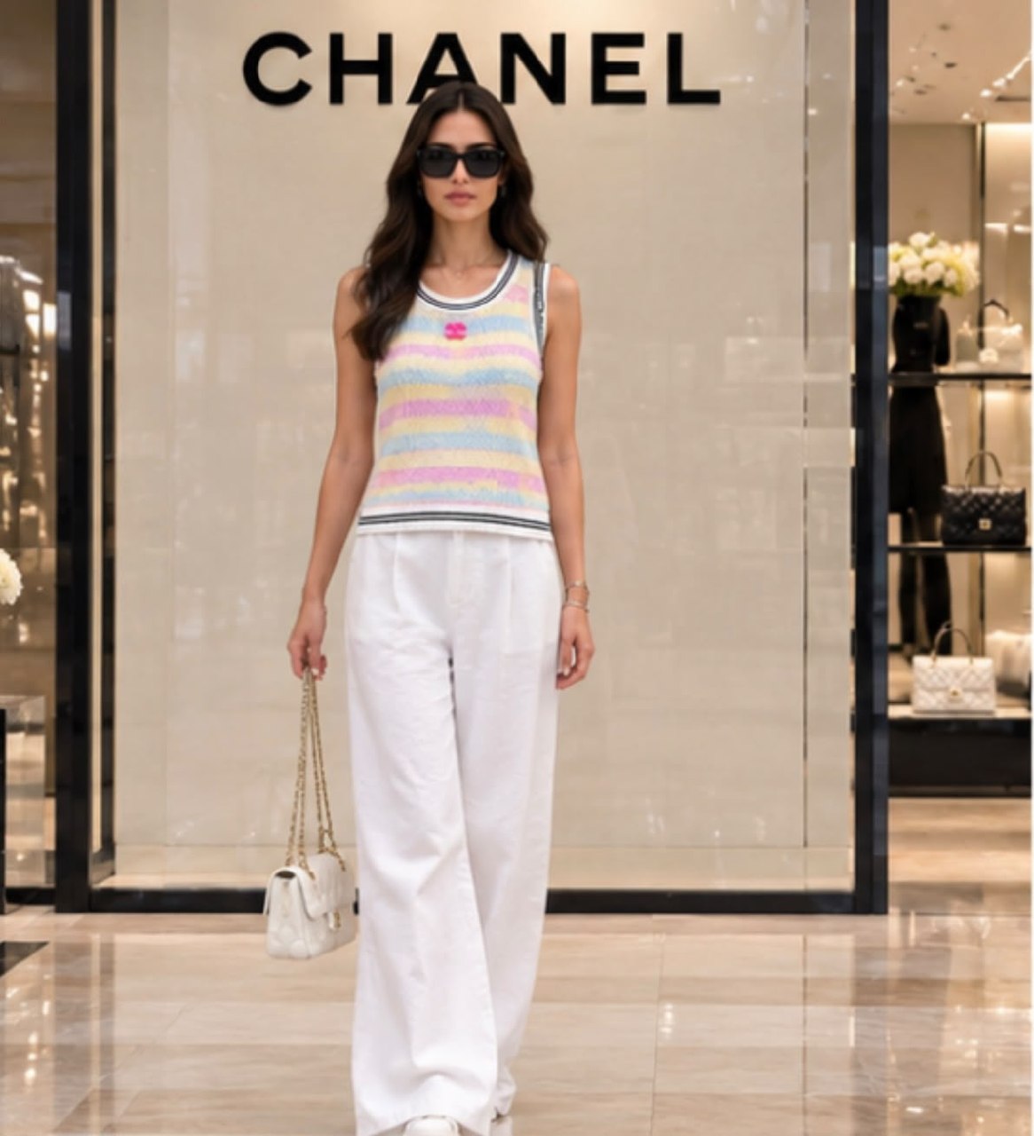 Chanel Tank Top - Multi