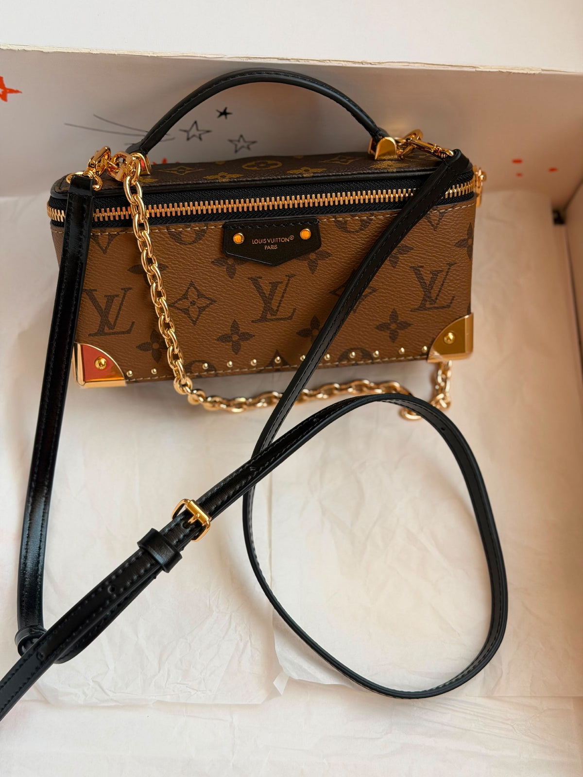 Louis Vuitton Handbag Trunk - Brown Monogram