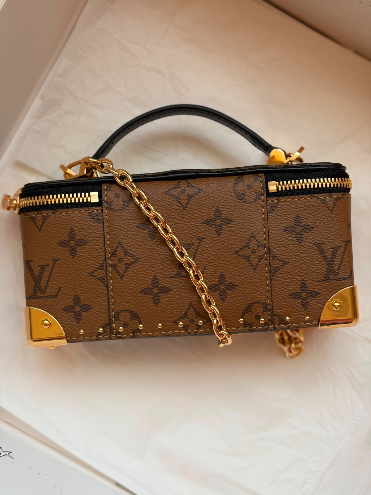 Louis Vuitton Handbag Trunk - Brown Monogram