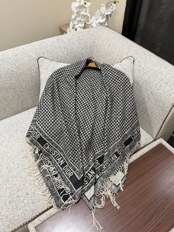 Dior Scarf - Houndstooth