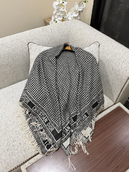 Dior Scarf - Houndstooth