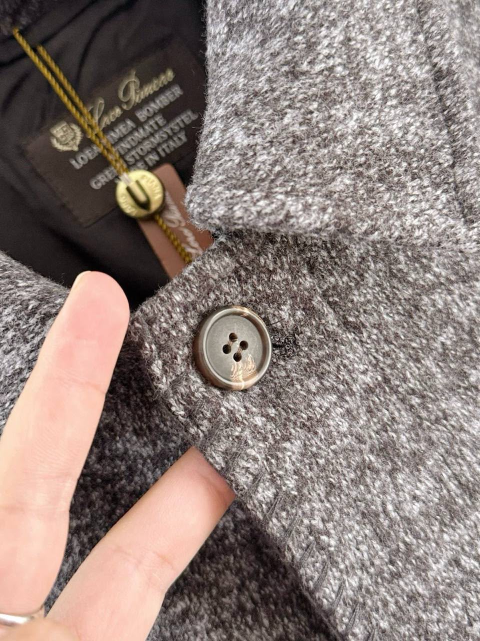 Loro Piana Jacket - Dark Grey