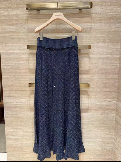 Sandro Panelled Set - Navy