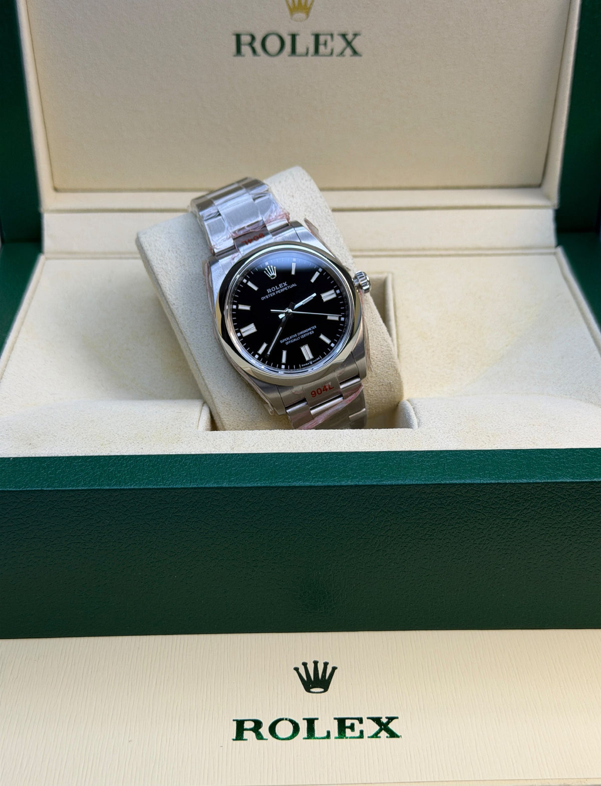 Rolex Watch Black Oyster Dial - 