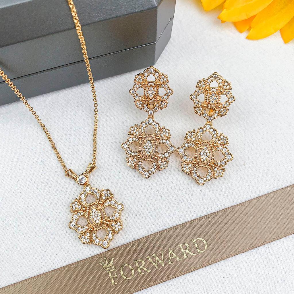 Bouchlati Jewelry Set - Gold