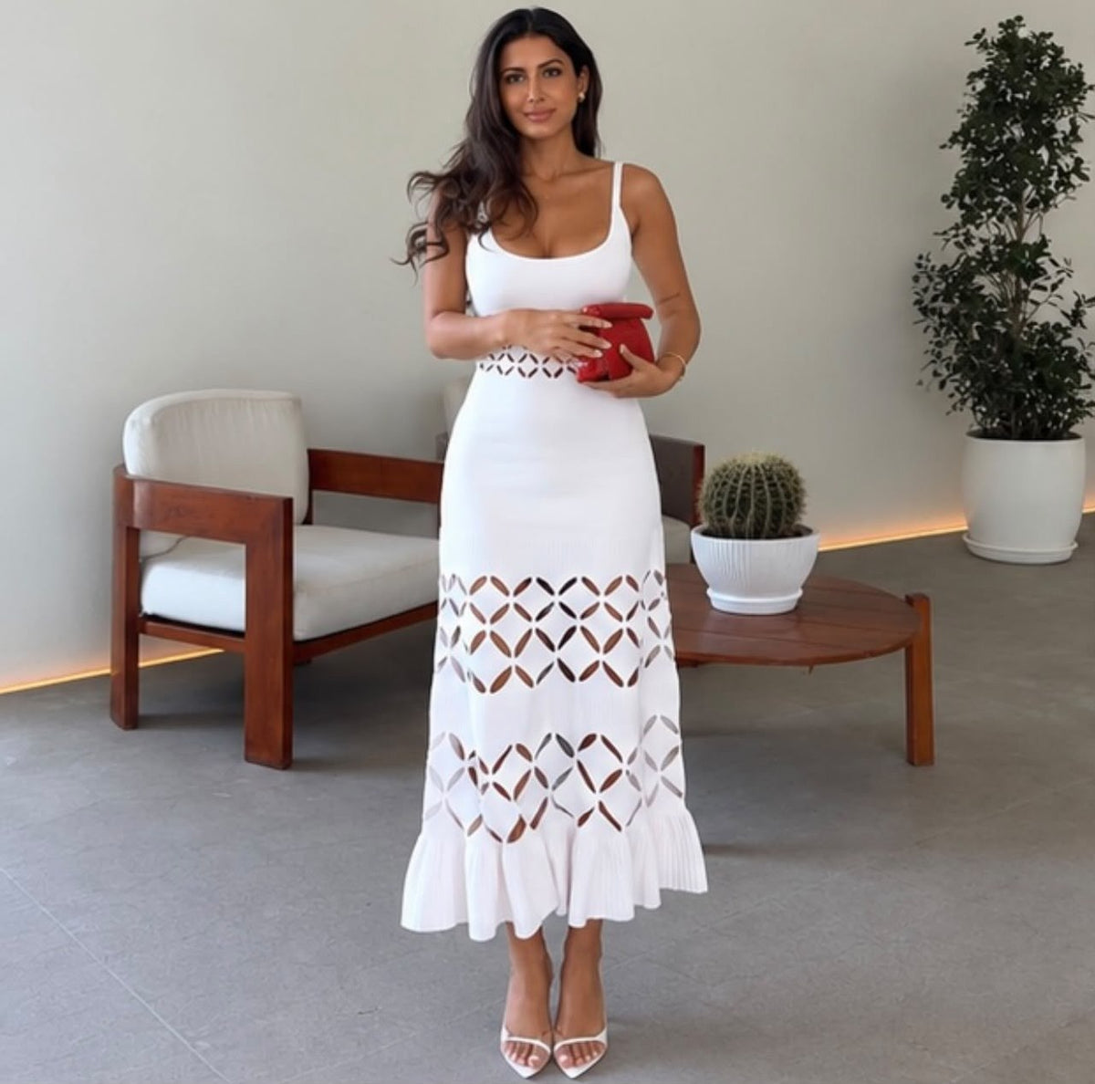 Alaia Dress - White