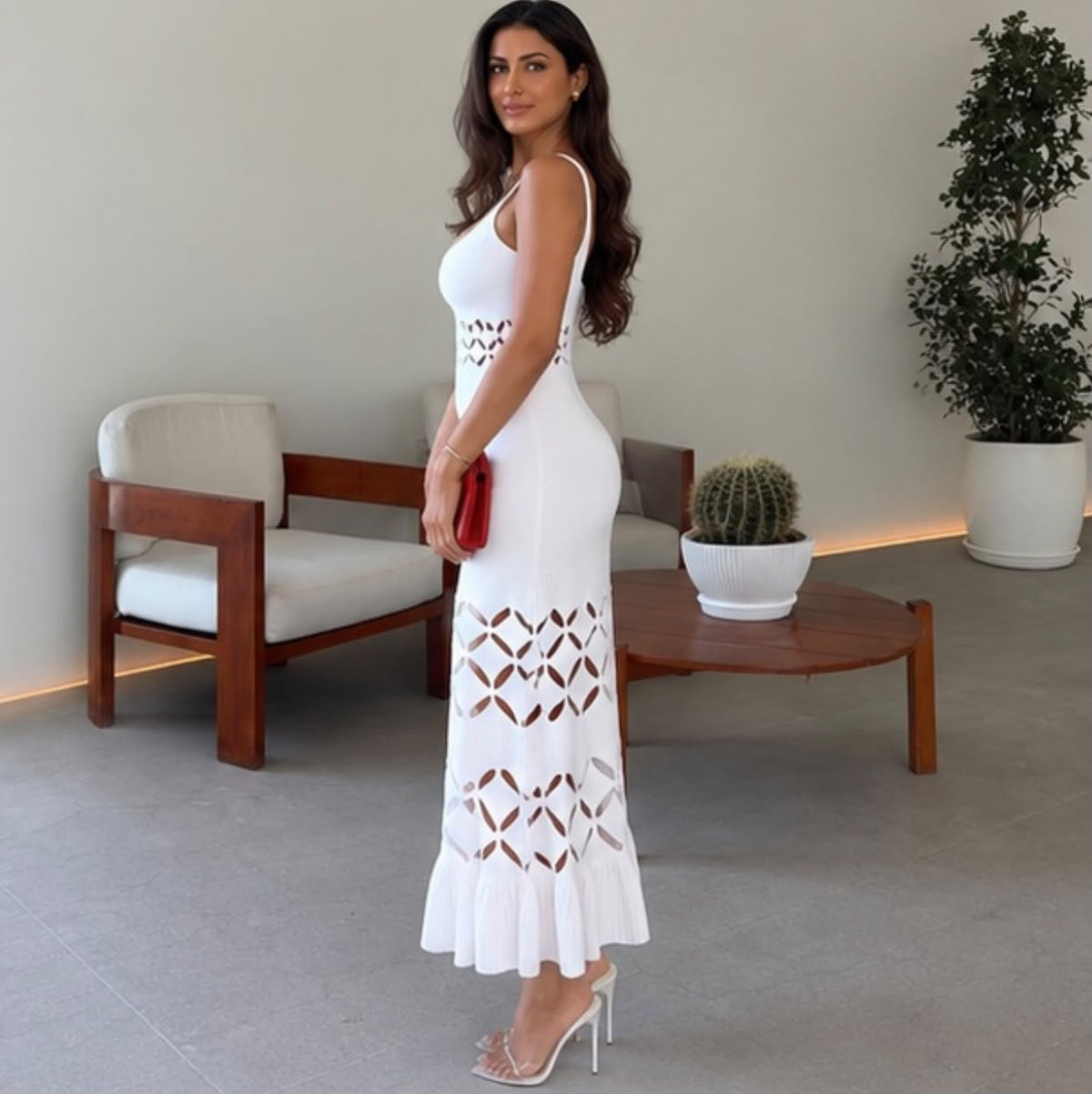 Alaia Dress - White