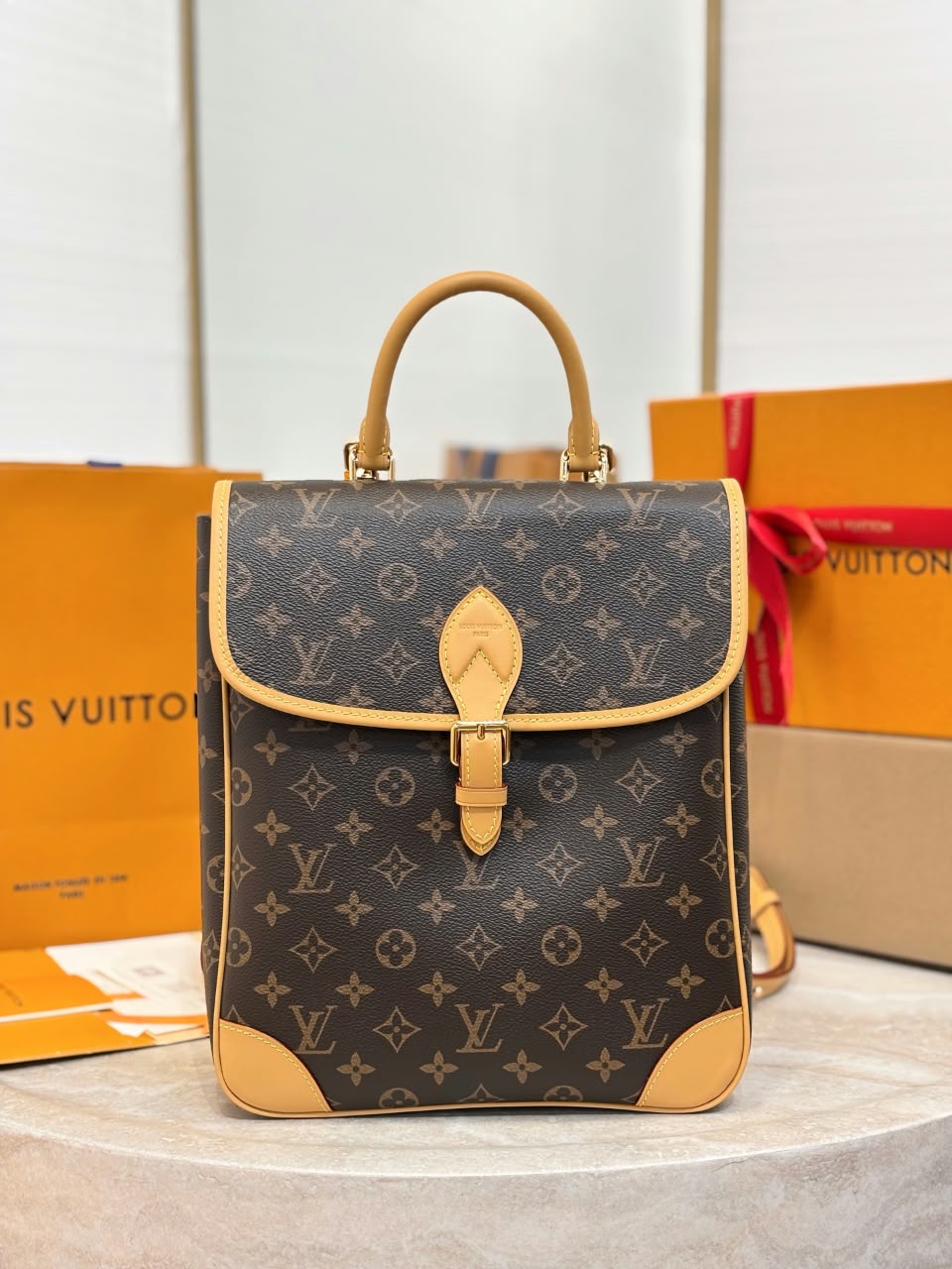Louis Vuitton Backpack - Brown Monogram