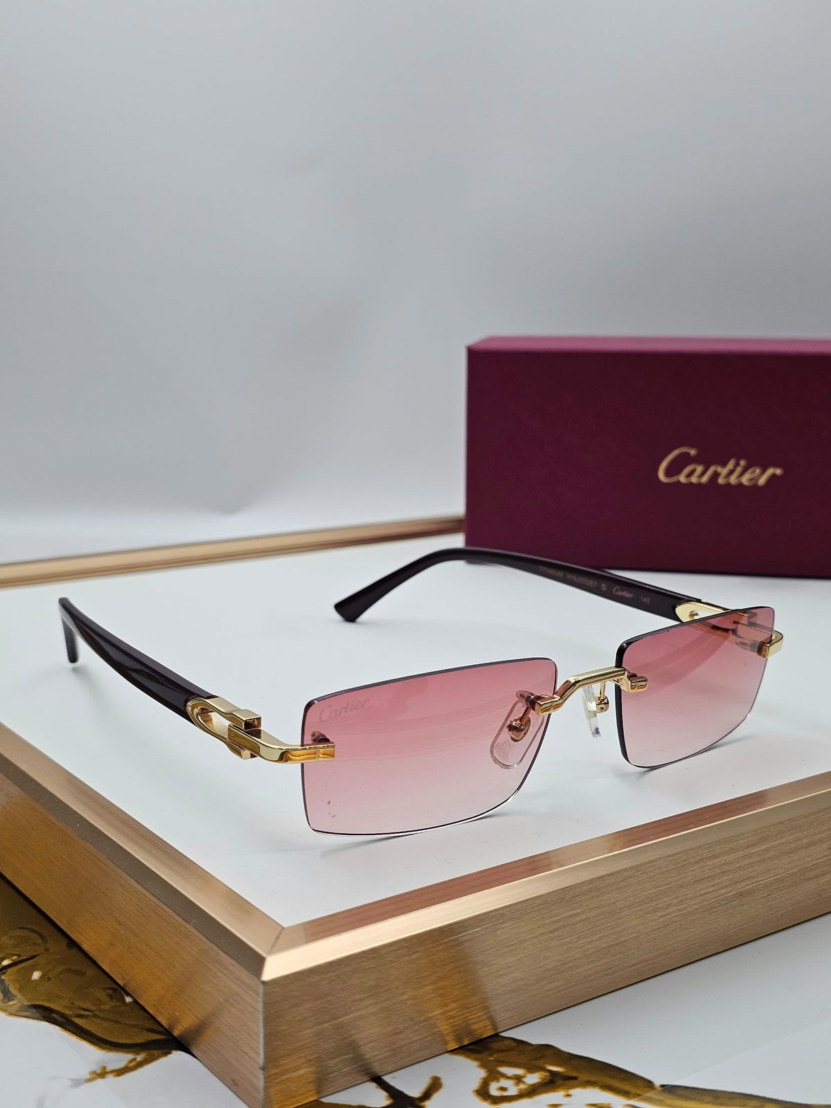 Cartier Rimless Sunglasses - 