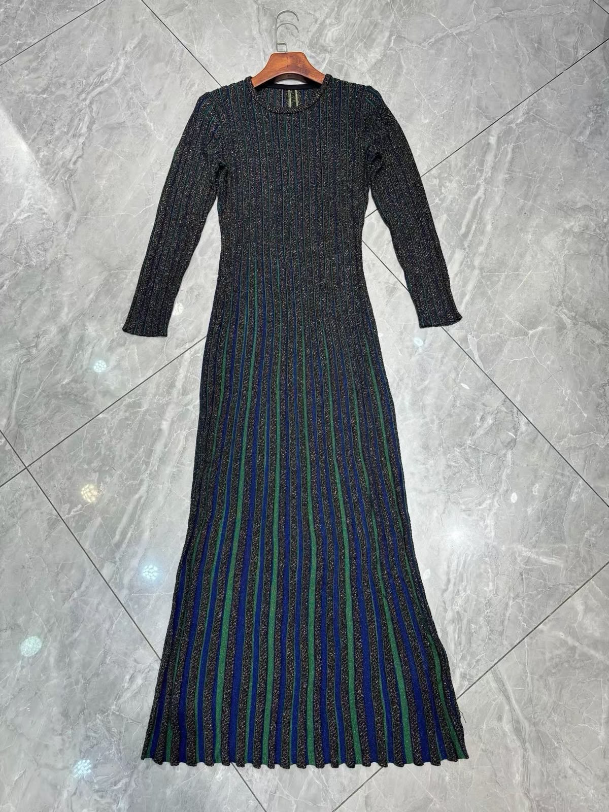 Missoni Pleated A-Line Dress - Black