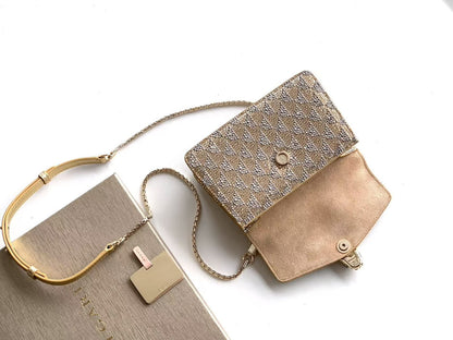 Bulgari Serpenti Forever Shoulder Bag - Beige Snake Print