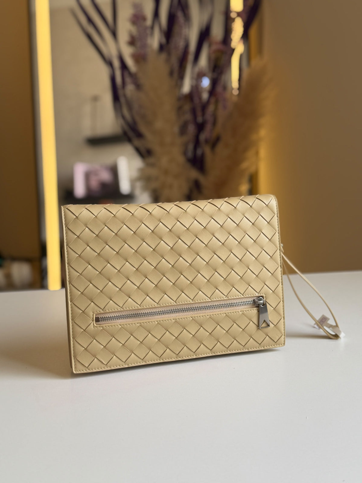 Bottega Veneta Clutch - Brown, Beige, Black
