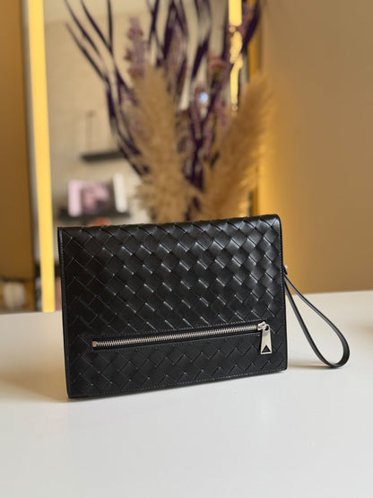 Bottega Veneta Clutch - Brown, Beige, Black