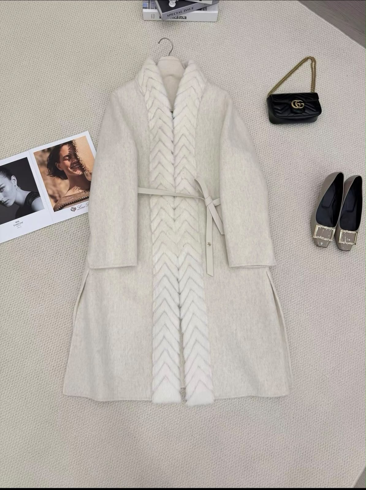 Loro Piana Coat - White