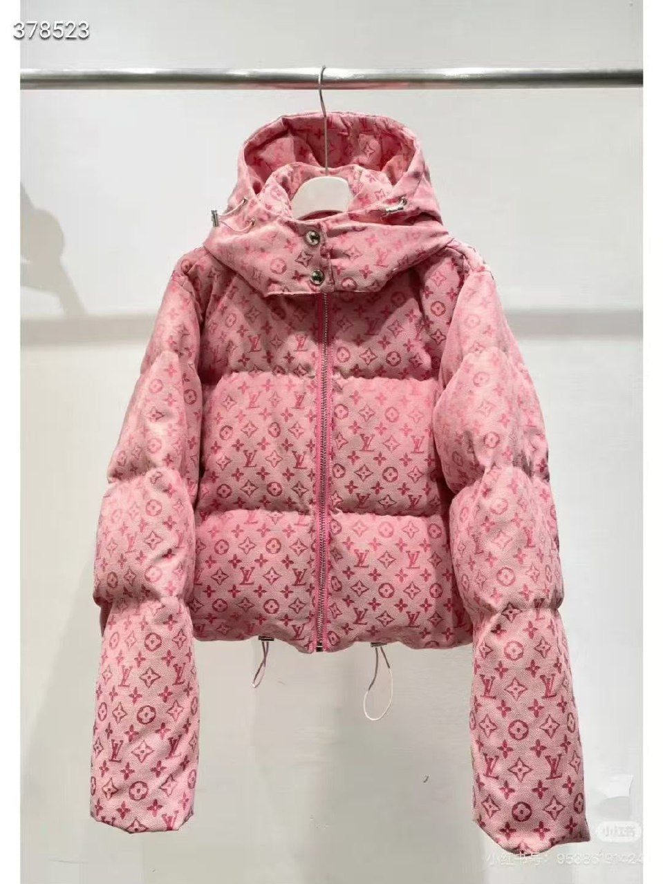 Louis Vuitton Hooded Jacket - Pink Monogram
