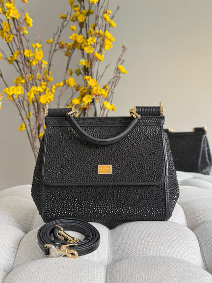 Dolce & Gabbana Handbag - Black Embellished