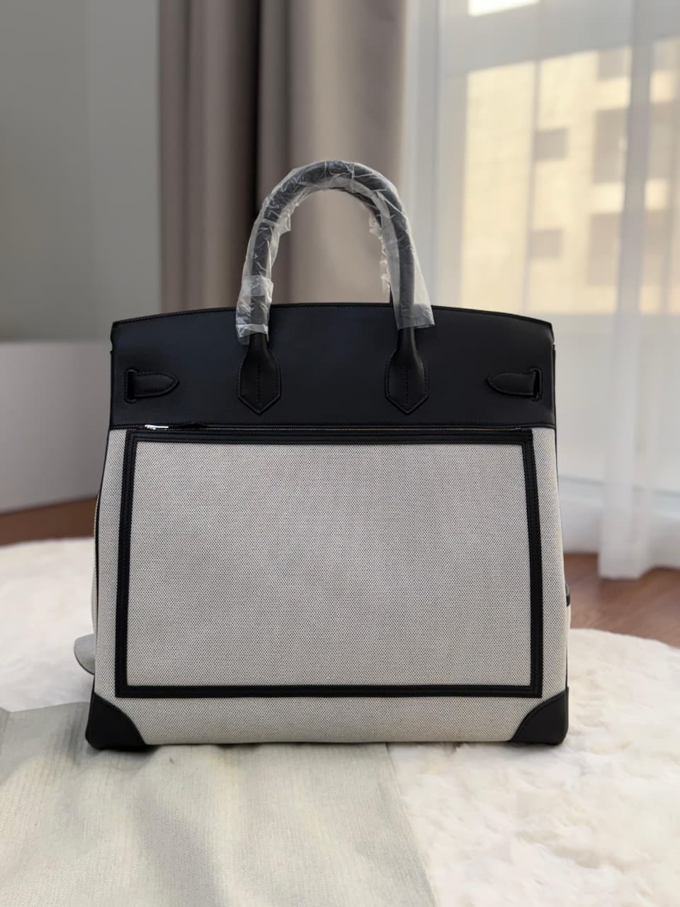 Hermès Handbag Cargo Pocket - White