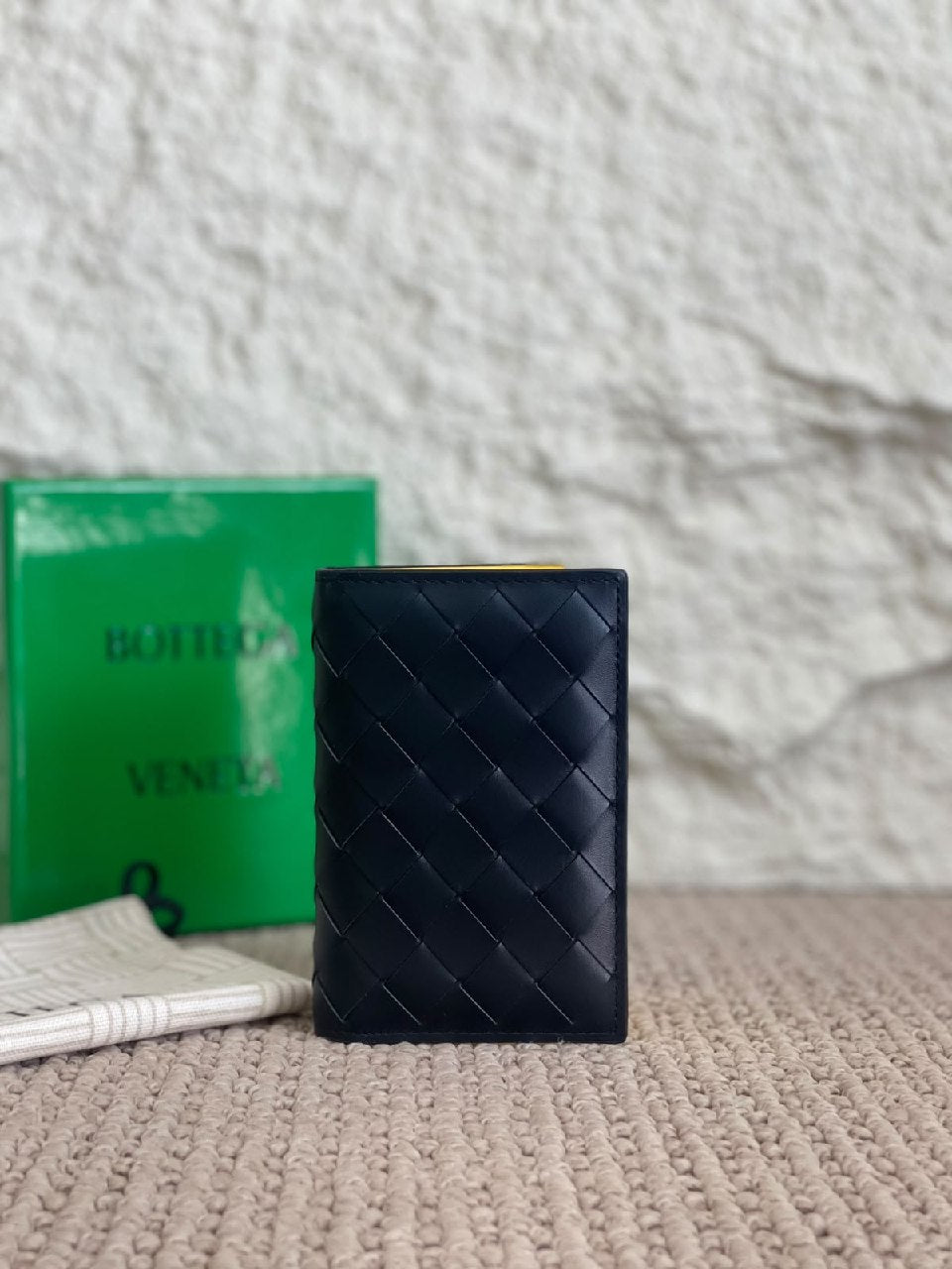 Bottega Veneta Card Holder - Black