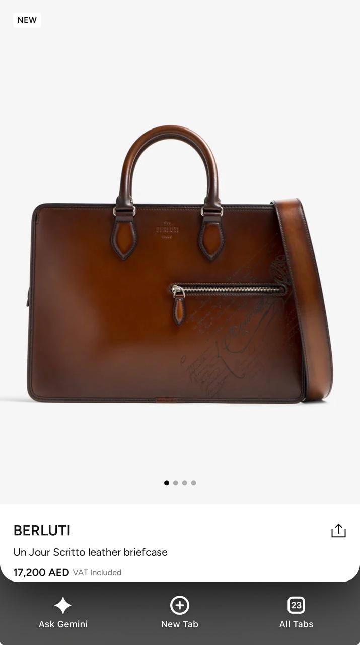 Berluti Laptop Bag - 