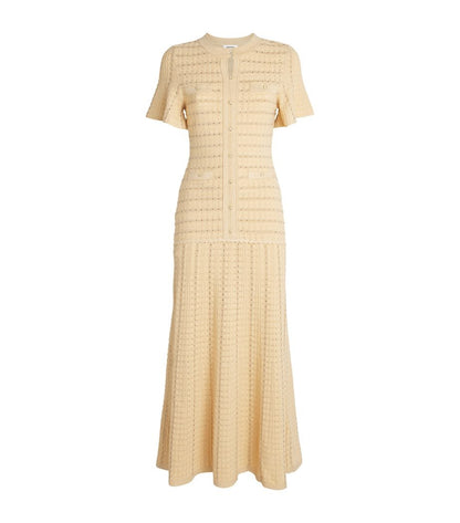 Sandro Dress - Navy, Beige