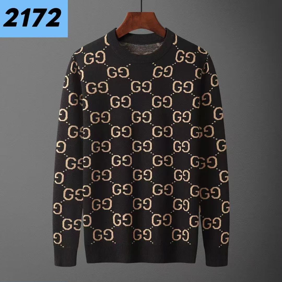 Gucci Sweater Large GG Motif - Black