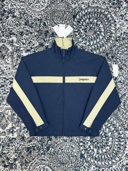 Saint Laurent Jacket - Navy & White