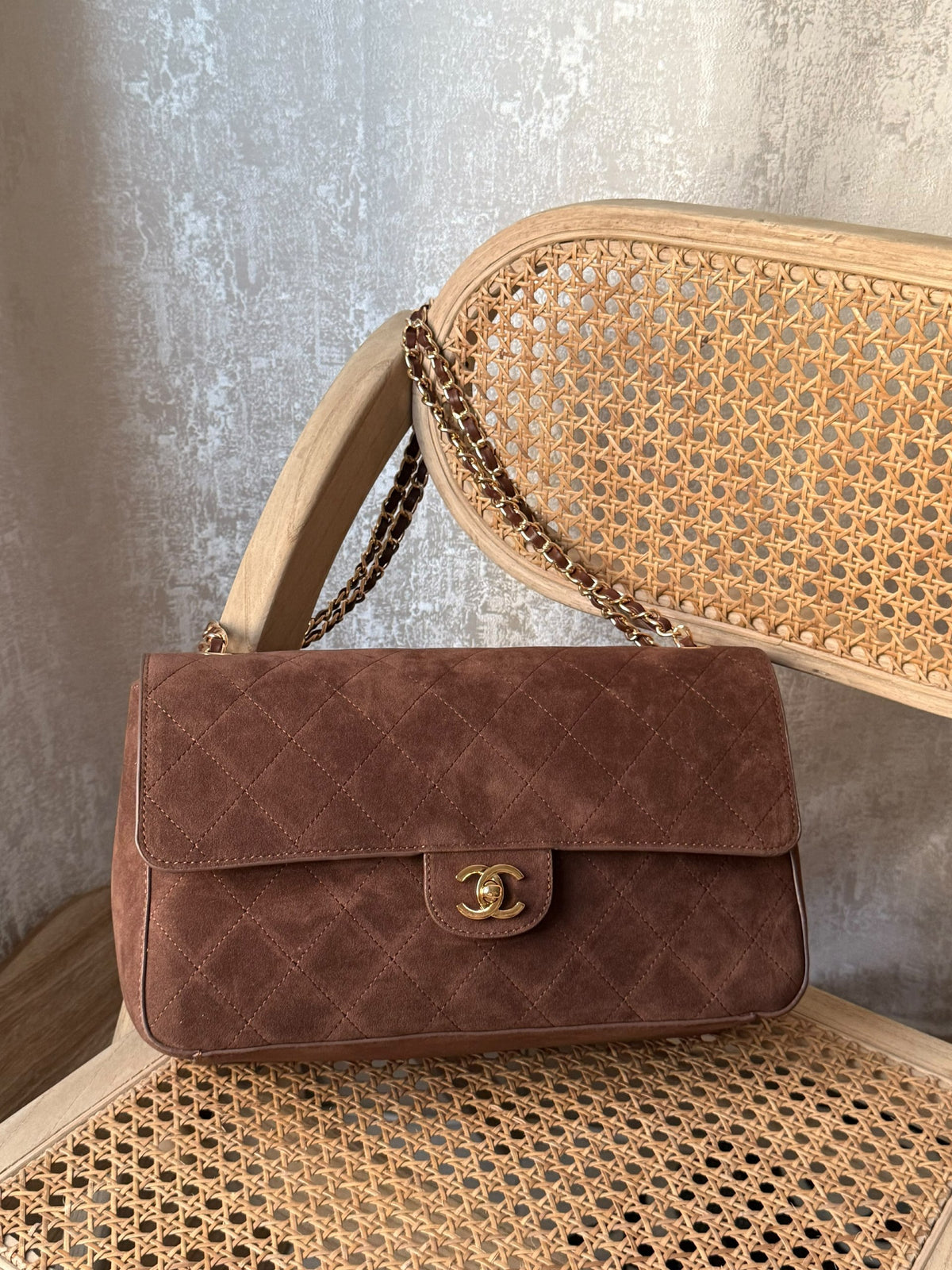 Chanel Shoulder Bag - Dark Brown