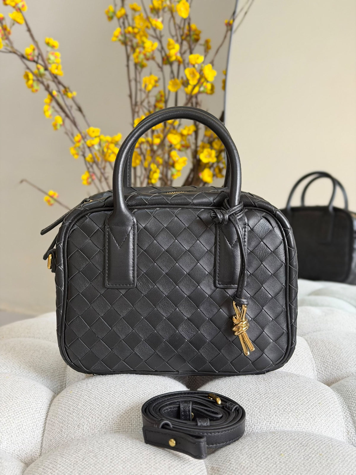 Bottega Handbag - Black