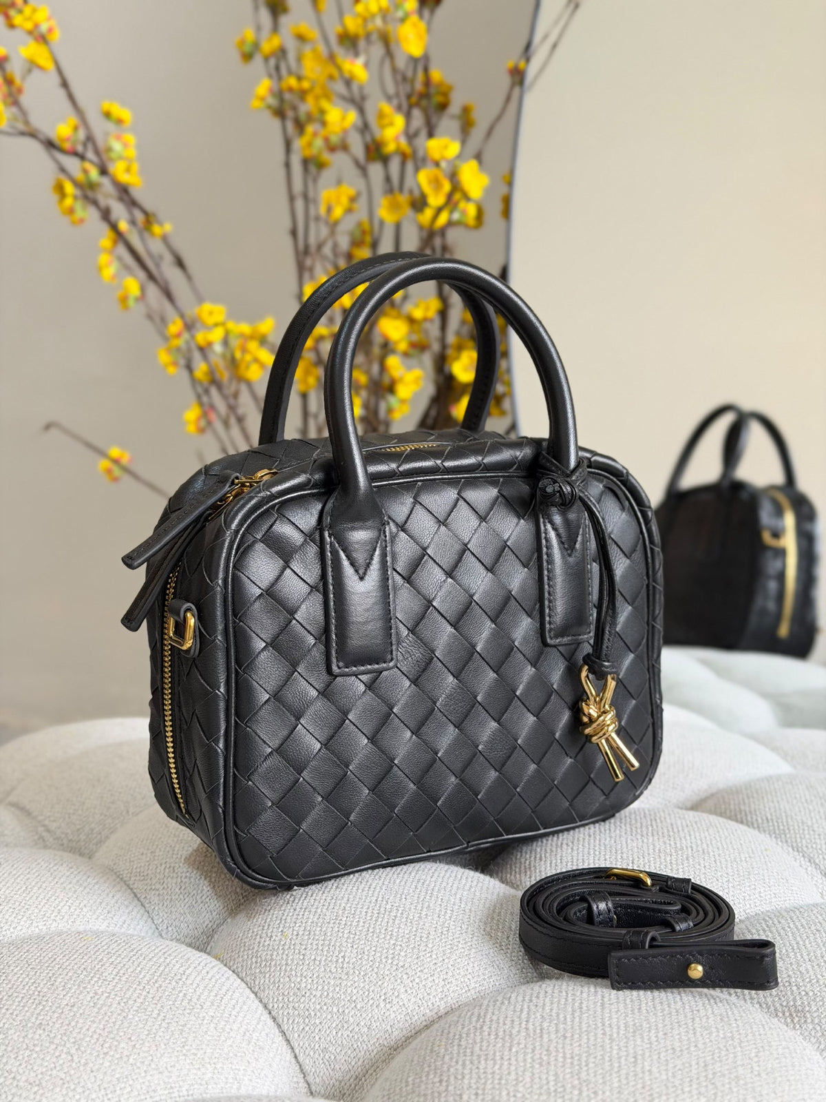 Bottega Handbag - Black